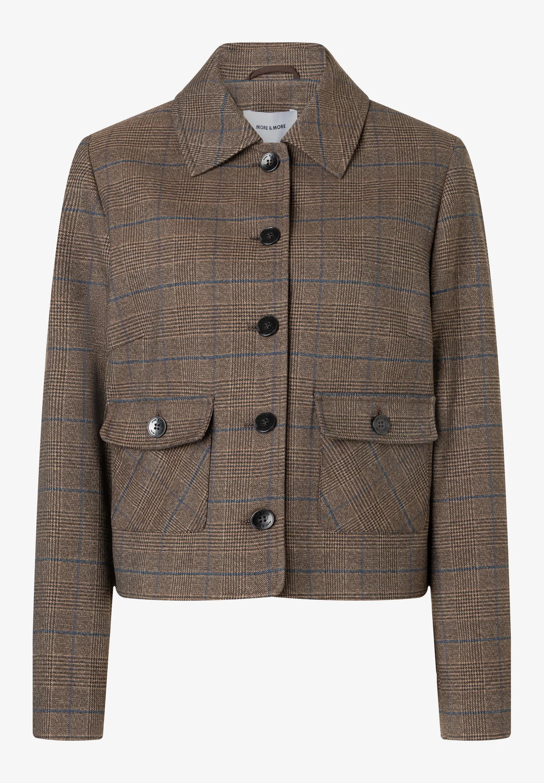 Blazer-Jacke aus Viskosemix