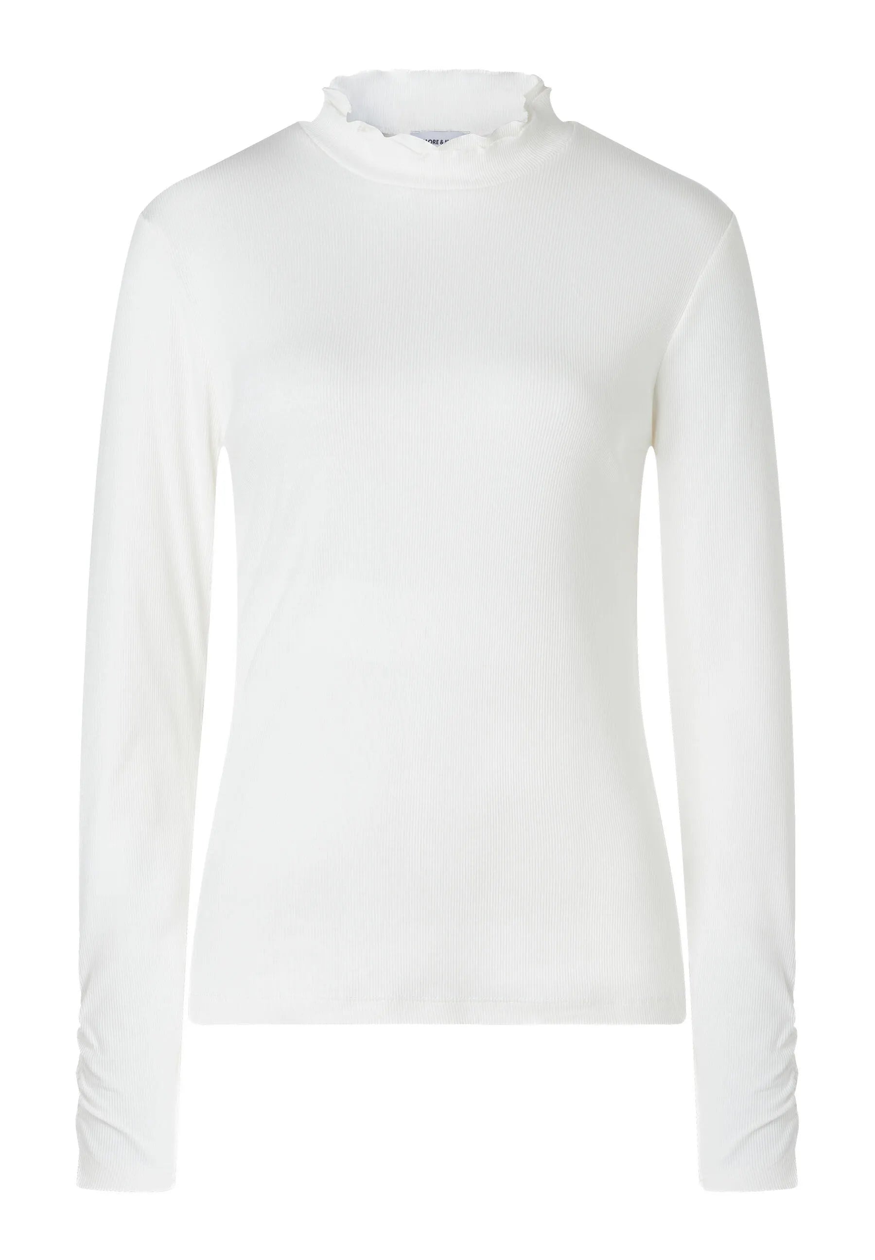 Langarmshirt gerippt