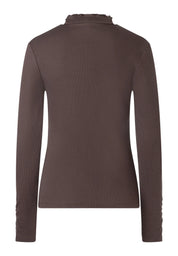 Langarmshirt gerippt