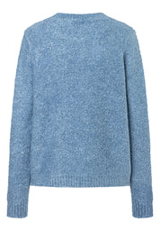 Strickpullover mit Rundhalsausschnitt