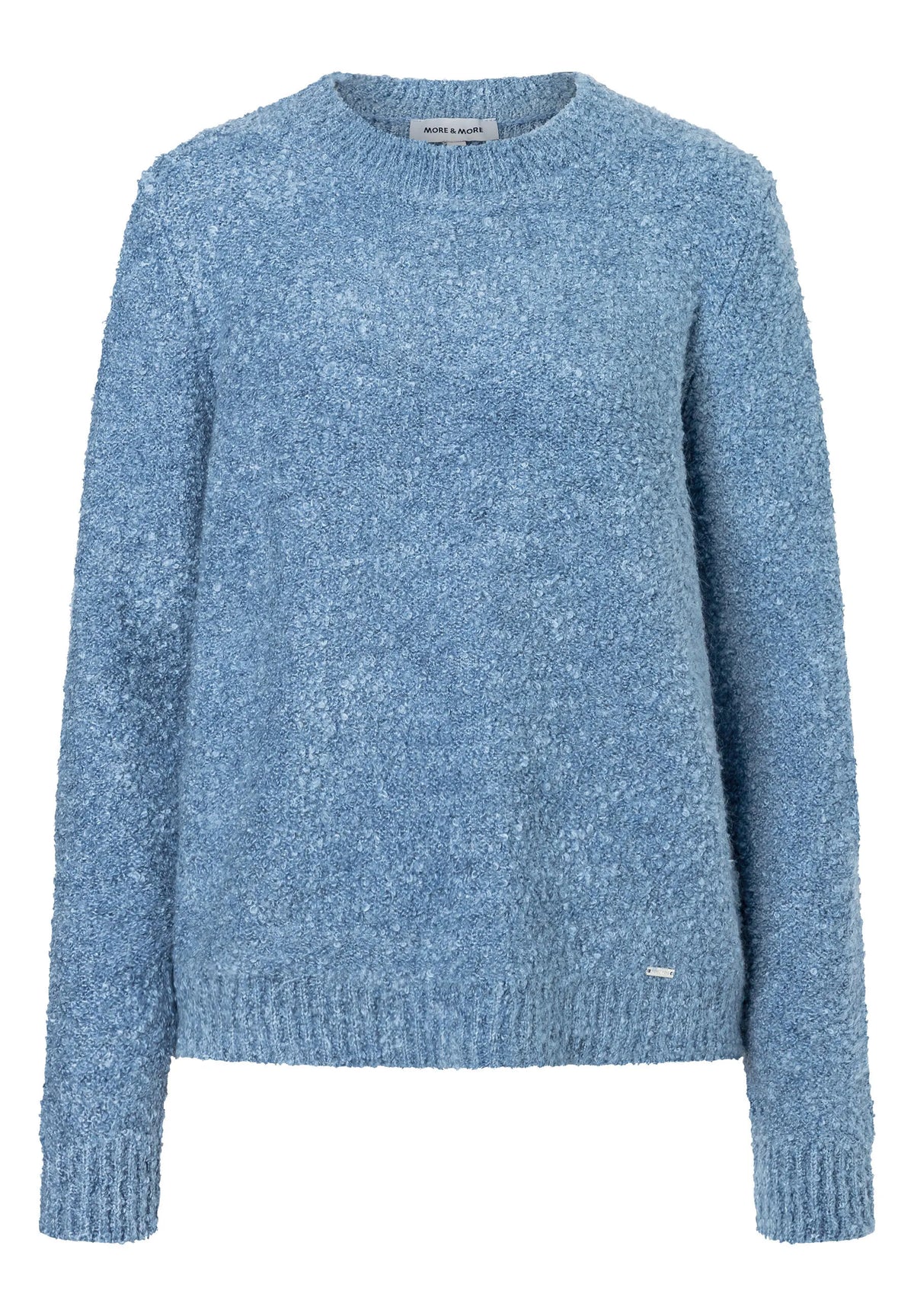 Strickpullover mit Rundhalsausschnitt