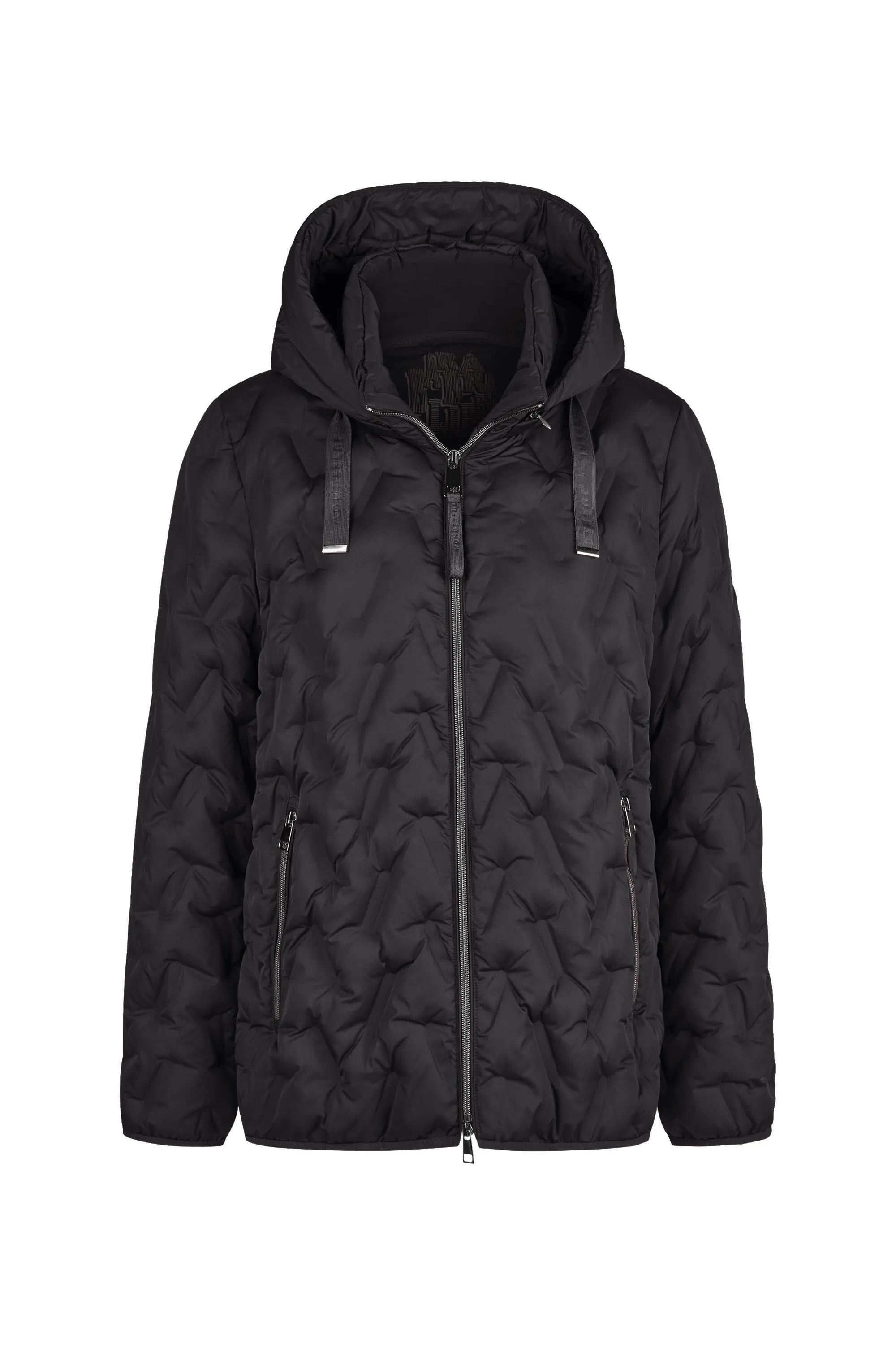 Steppjacke mit Kapuze