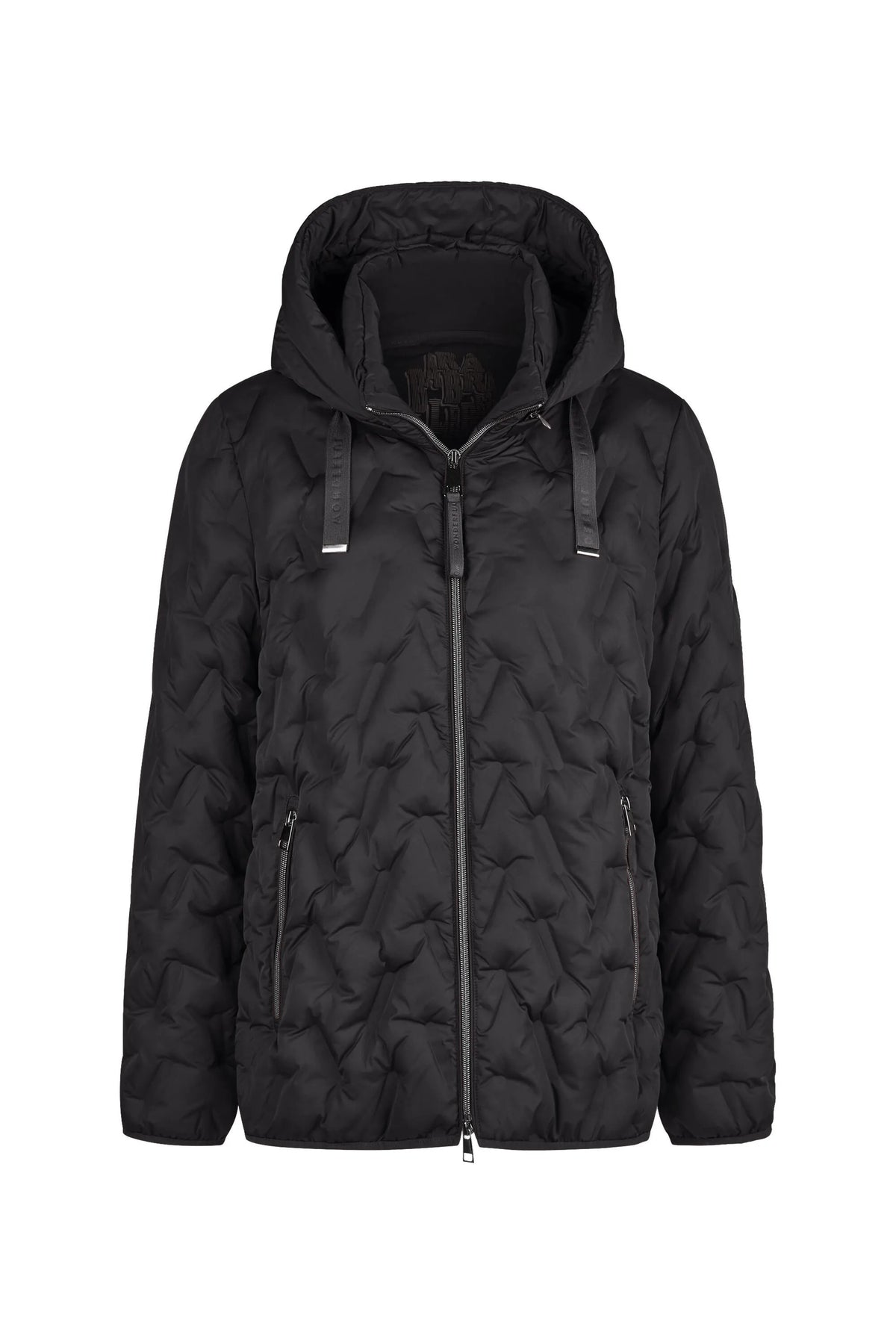Steppjacke mit Kapuze