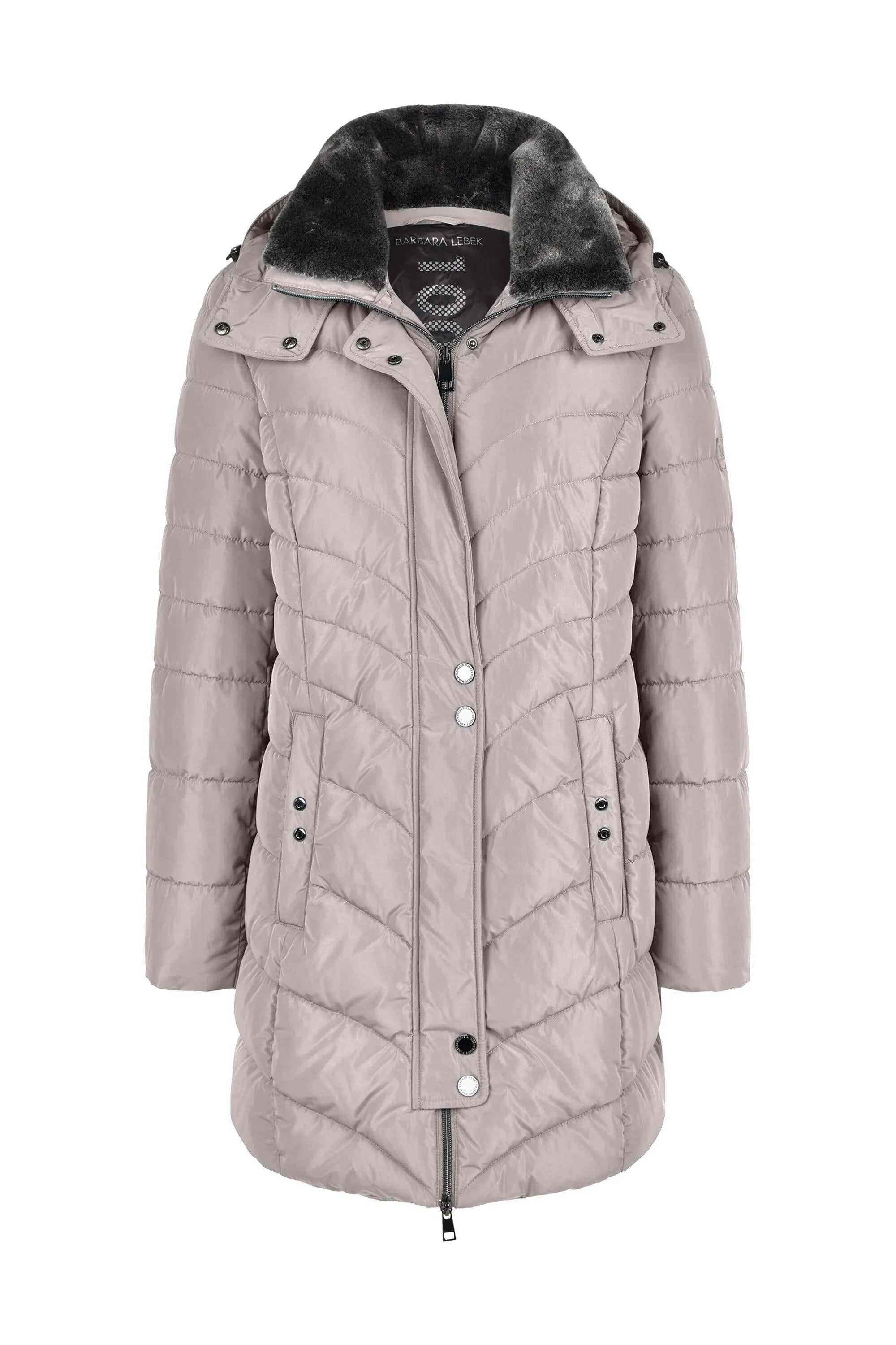 Steppjacke mit Kapuze
