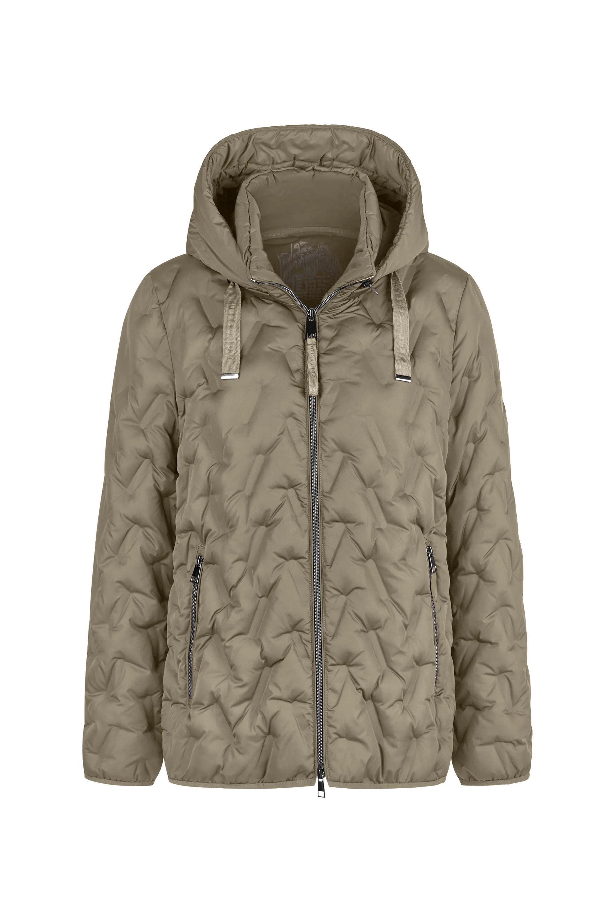Steppjacke mit Kapuze