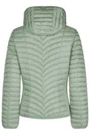 Steppjacke mit Kapuze