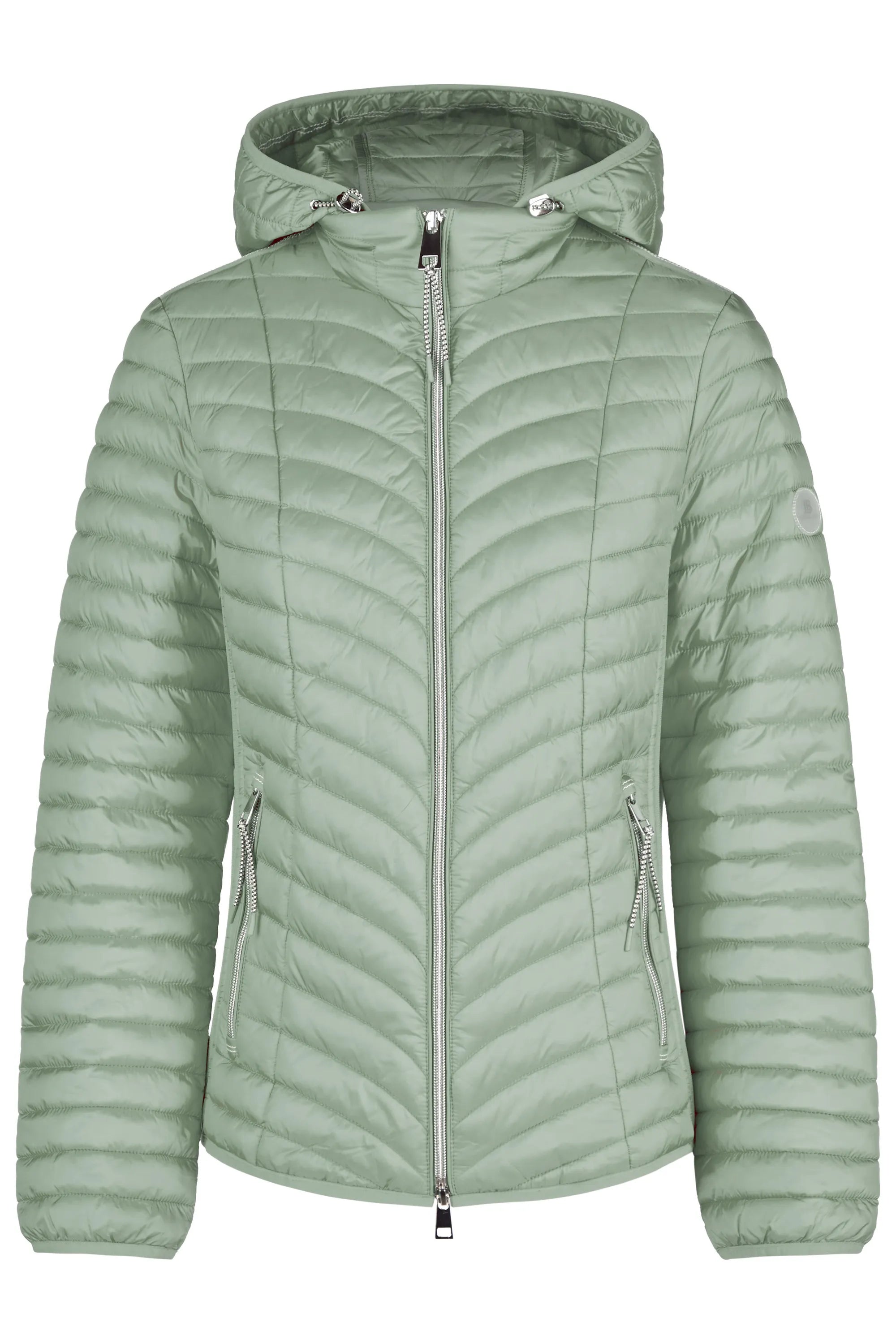 Steppjacke mit Kapuze