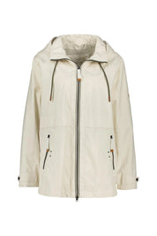 Übergangsjacke mit abnehmbarer Kapuze