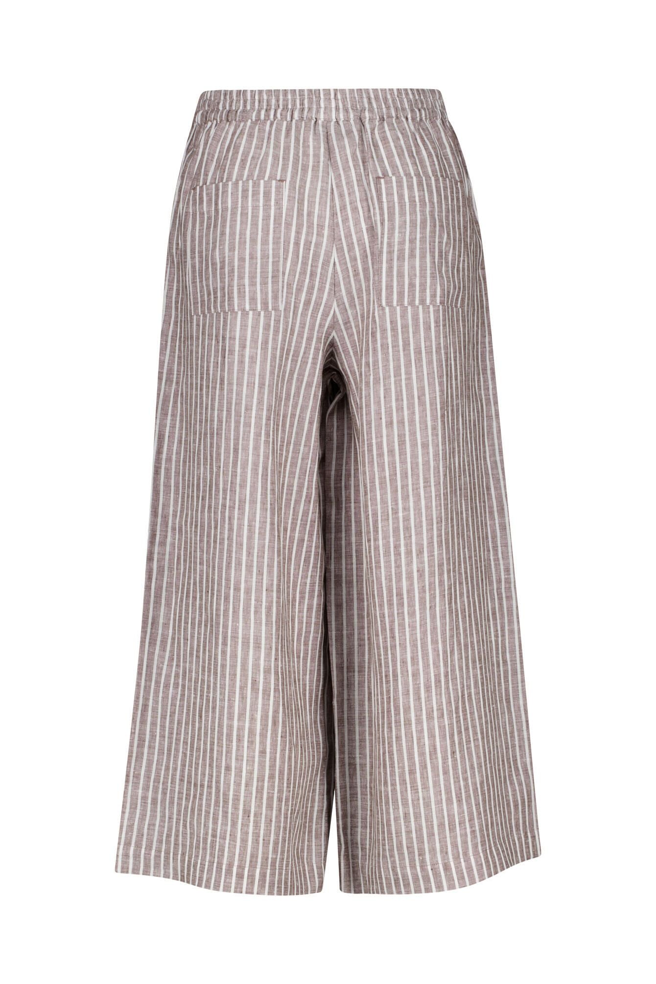 Leinenhose Wide Leg