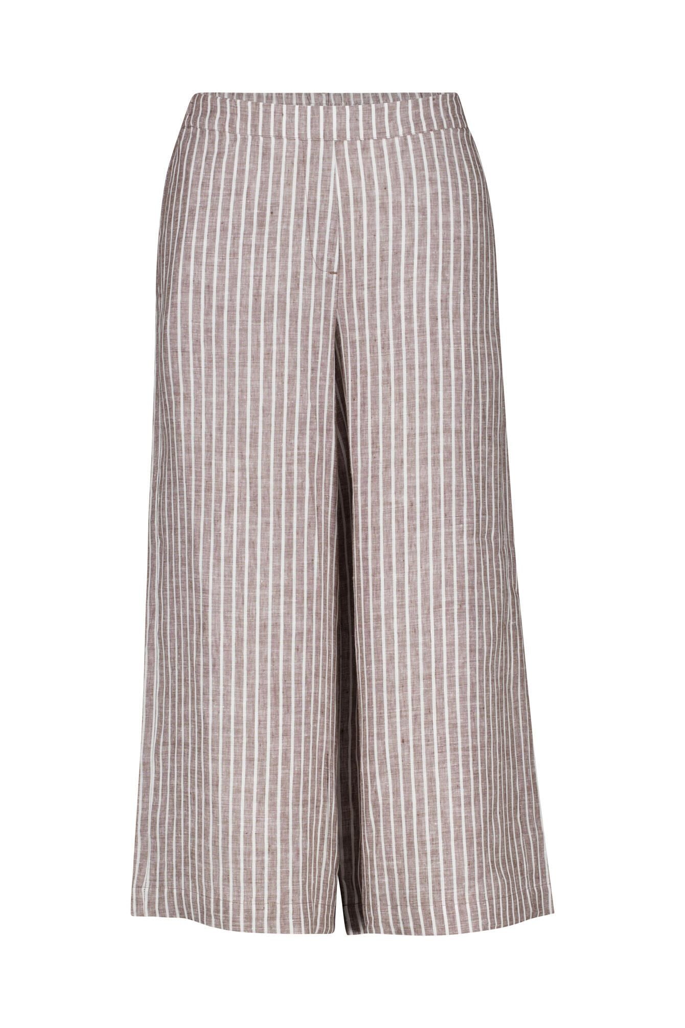 Leinenhose Wide Leg