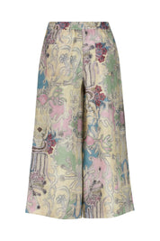 Leinenhose Wide Leg