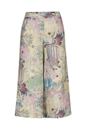 Leinenhose Wide Leg