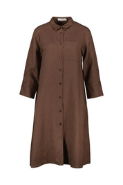 Leinenkleid Midi