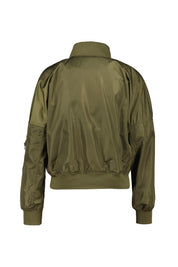 Bomberjacke mit Stehkragen