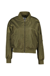 Bomberjacke mit Stehkragen