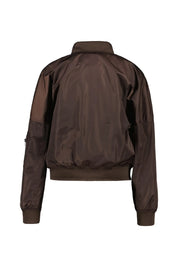 Bomberjacke mit Stehkragen