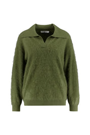 Strickpullover aus Wolle
