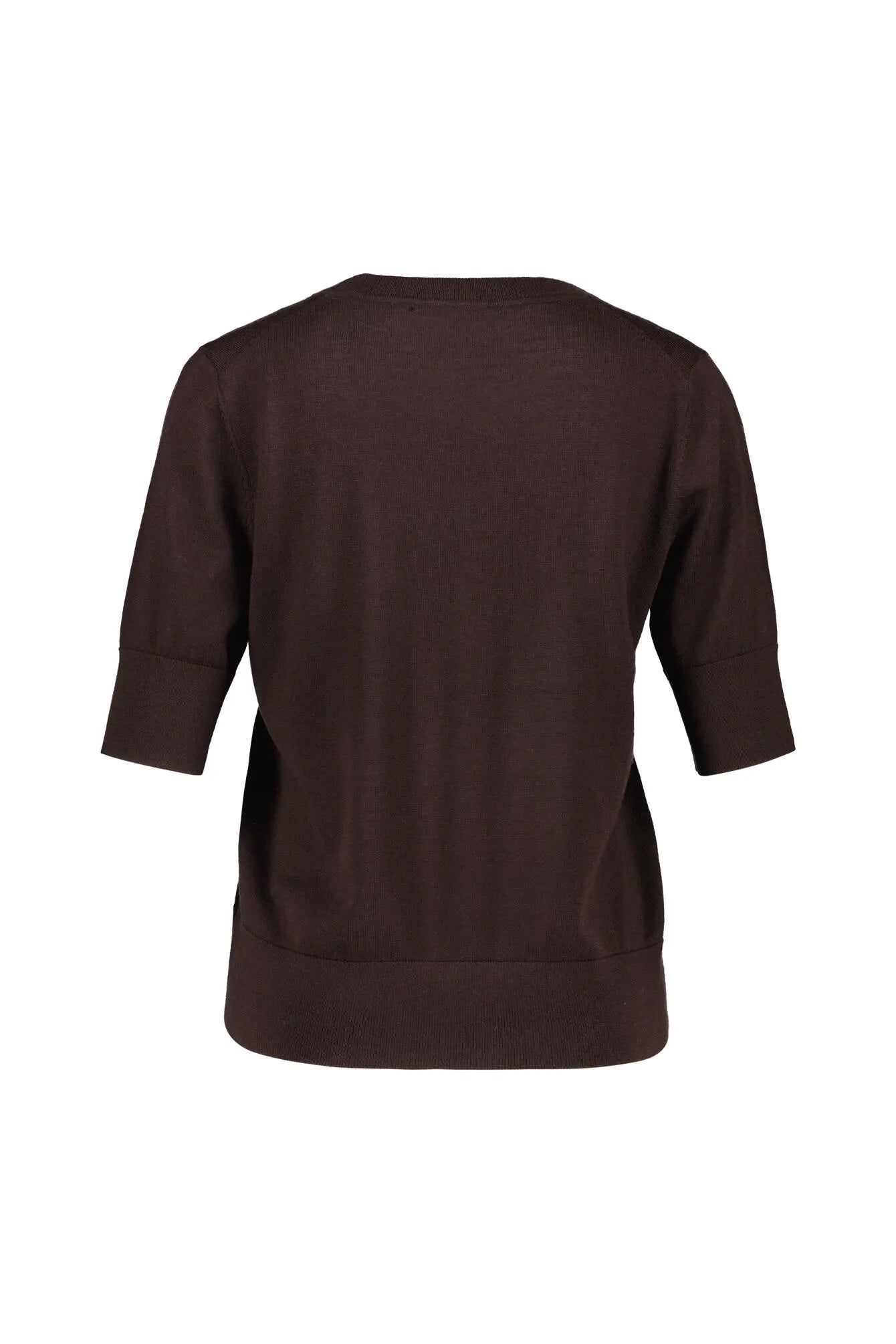 Strick-T-Shirt aus Wolle