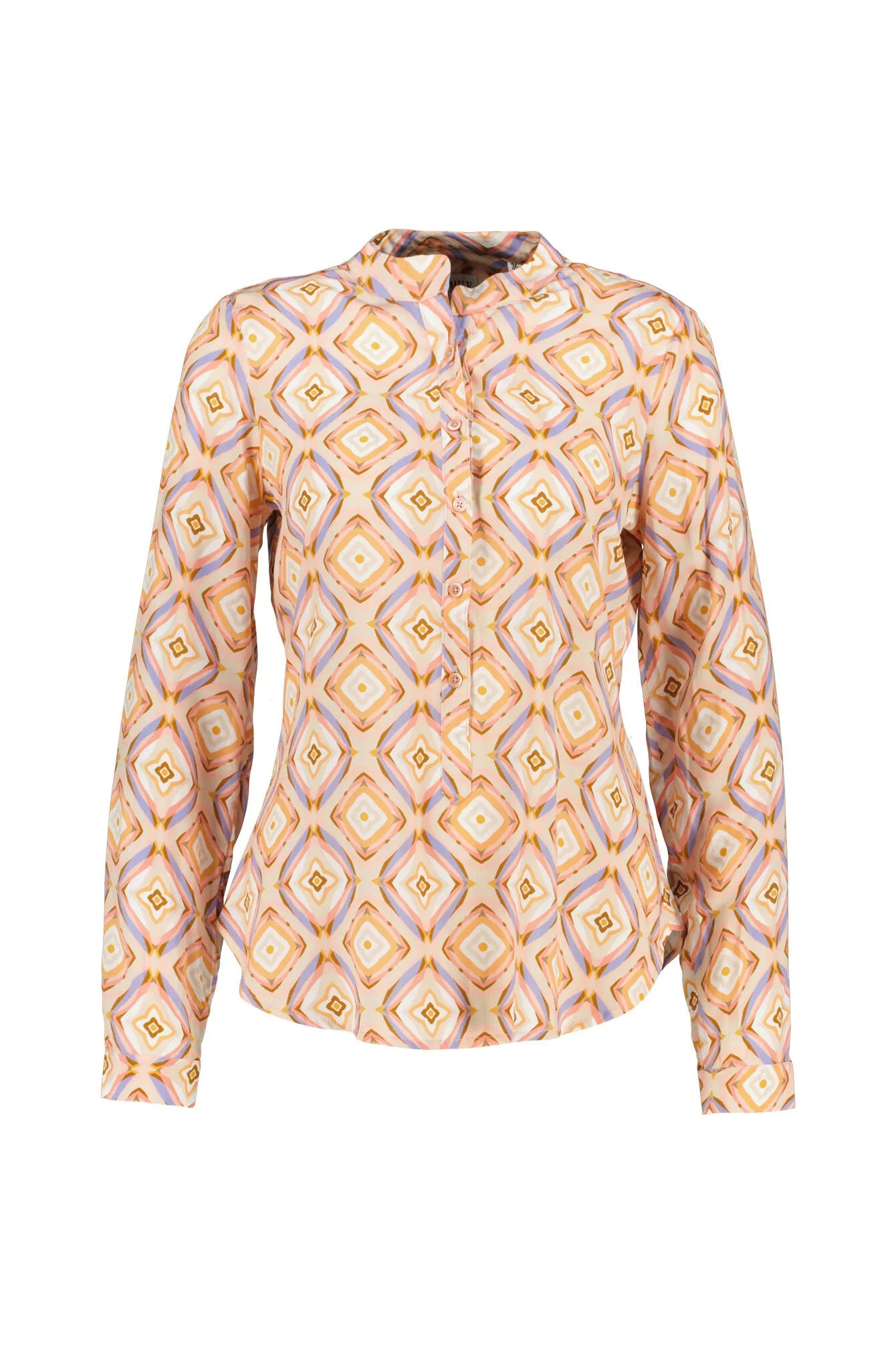 Bluse gemustert aus Viskose