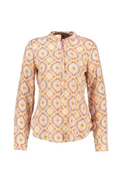Bluse gemustert aus Viskose