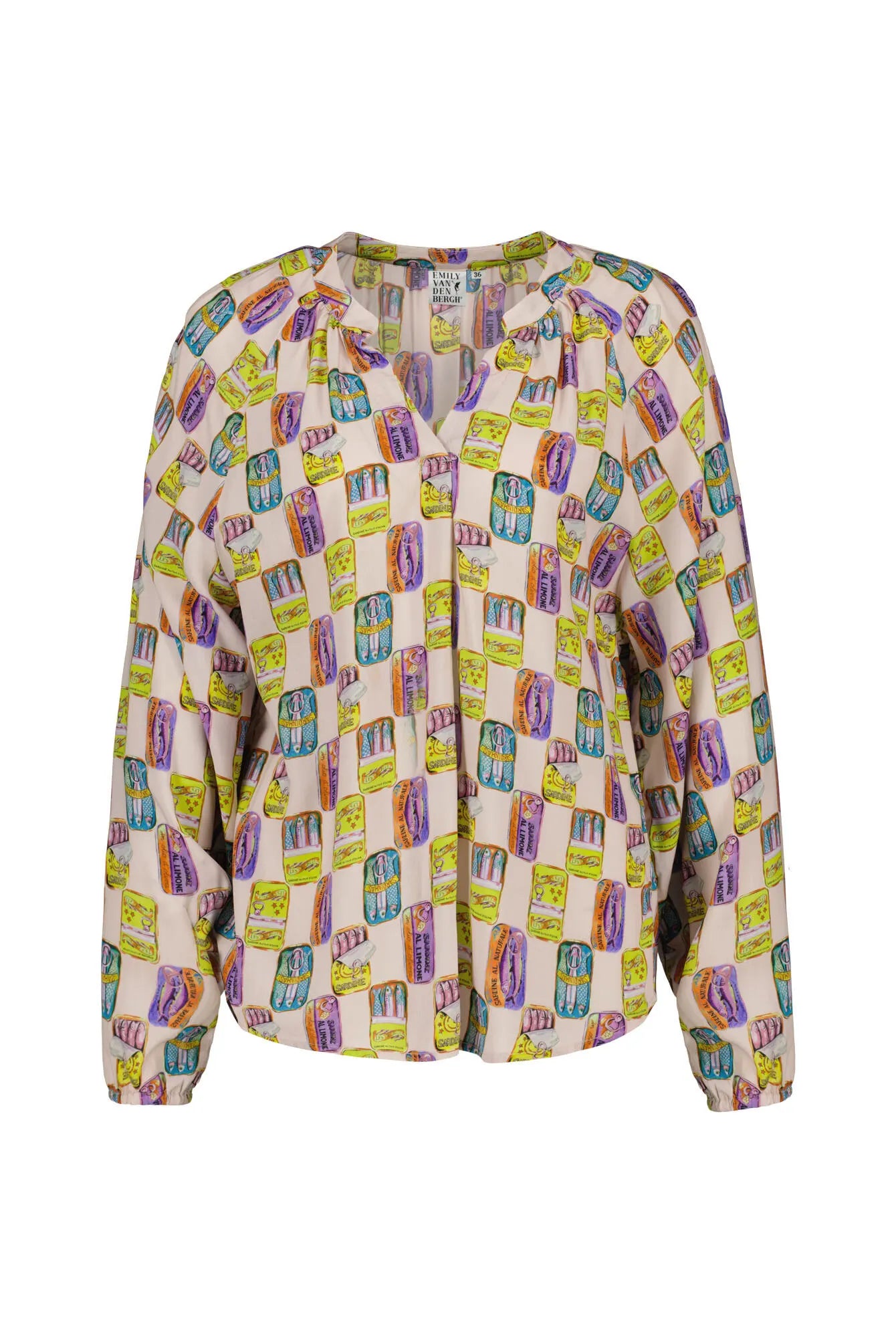 Bluse aus Viskose
