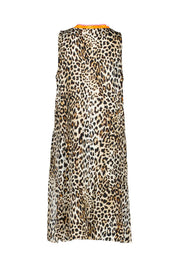 Freizeitkleid Mini im Leoprint