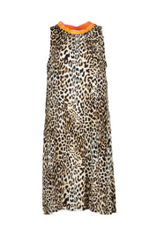 Freizeitkleid Mini im Leoprint