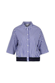 Bluse aus Baumwollmix