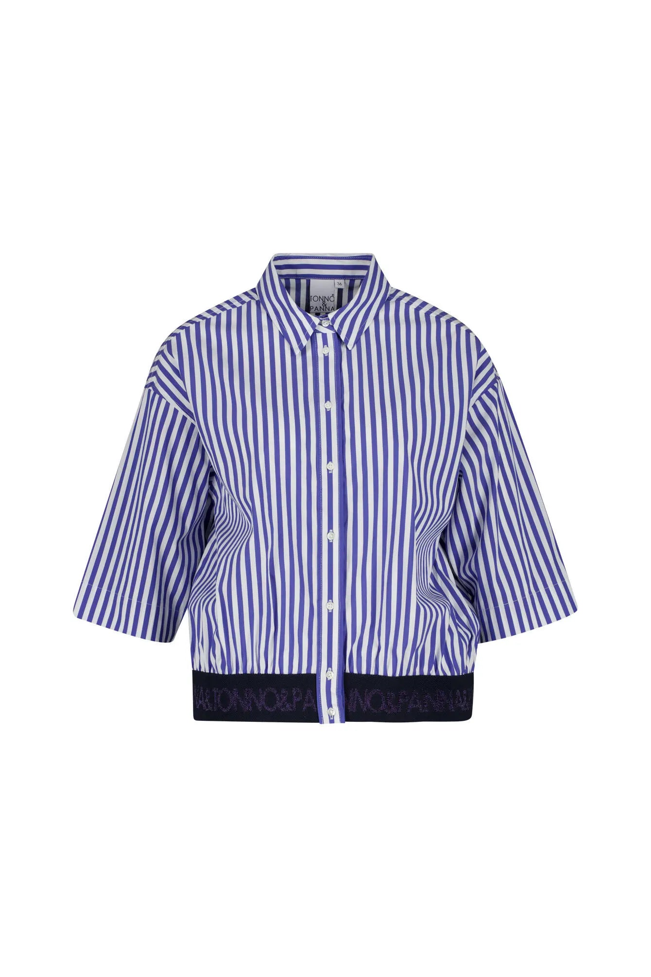 Bluse aus Baumwollmix