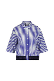 Bluse aus Baumwollmix