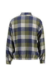 Flanellbluse aus Lyocellmix