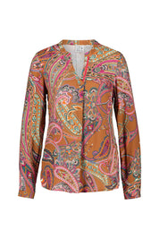 Bluse mit Paisley-Muster