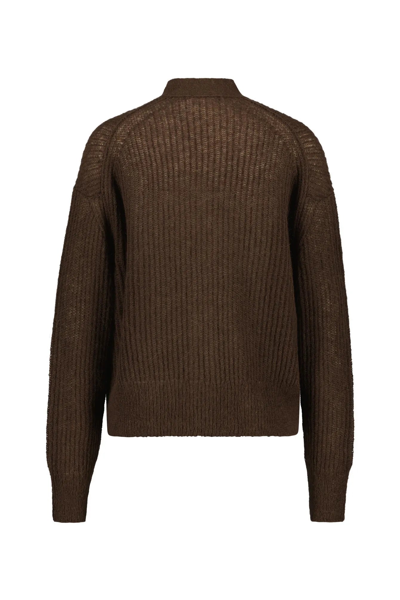 Strickcardigan aus Alpakamix