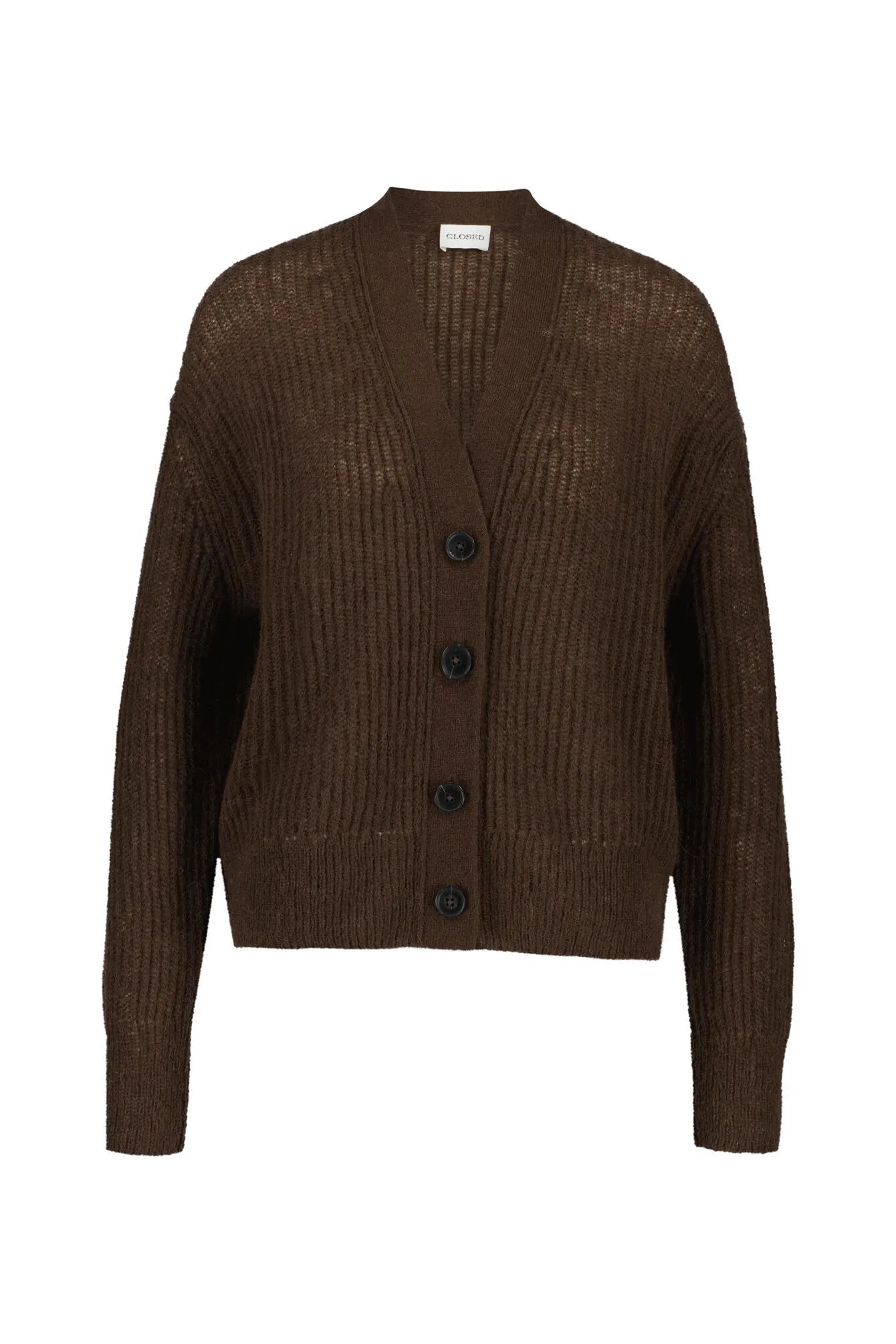 Strickcardigan aus Alpakamix