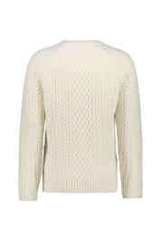 Strickpullover aus Wolle