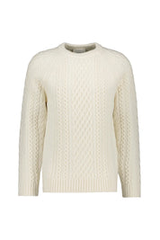 Strickpullover aus Wolle