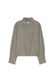 Cropped-Bluse Oversized Fit