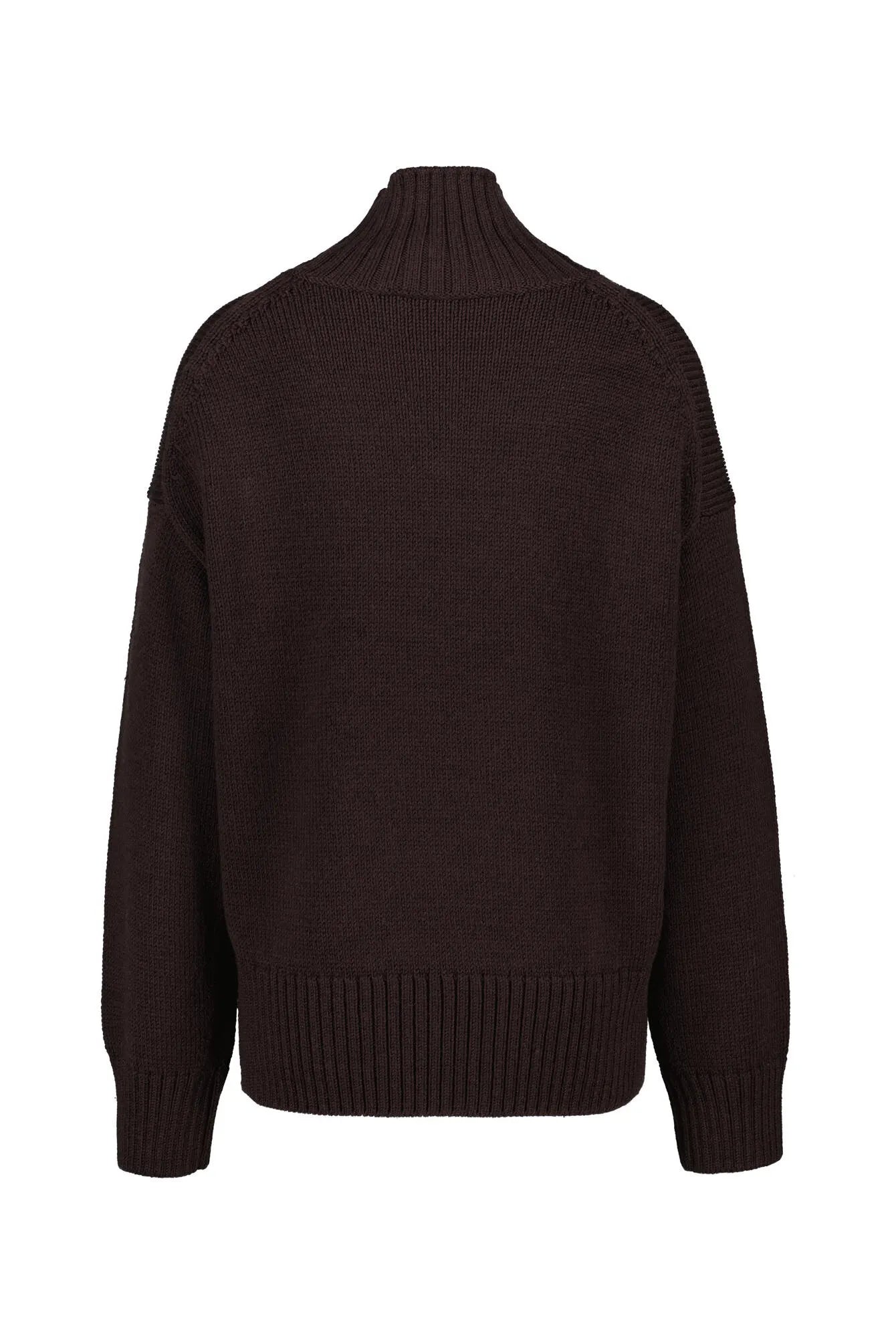 Strickpullover mit Rollkragen