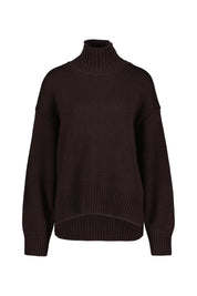 Strickpullover mit Rollkragen