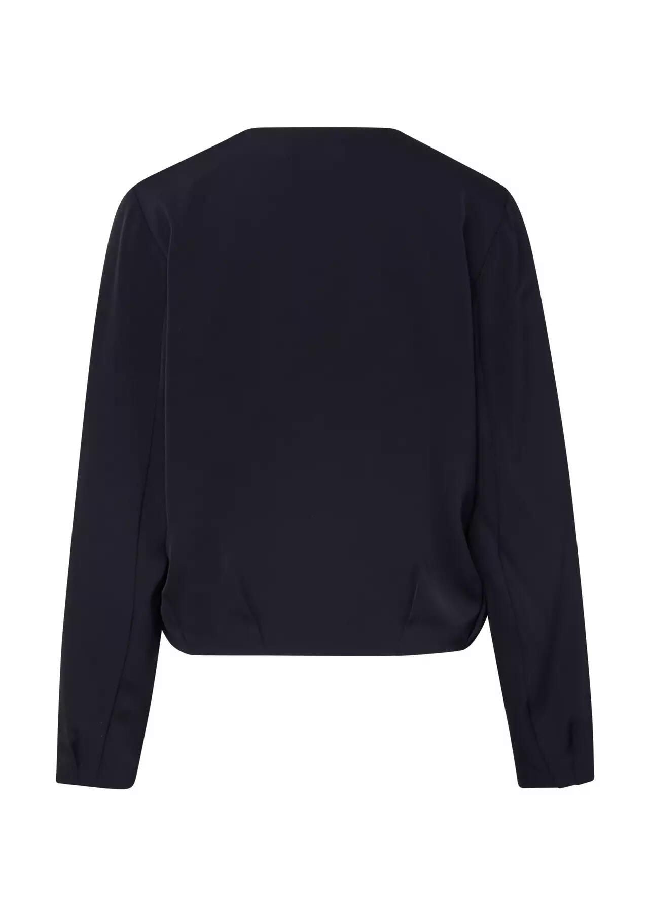 Blouson mit Rundhalsausschnitt