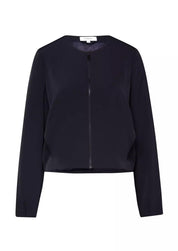 Blouson mit Rundhalsausschnitt