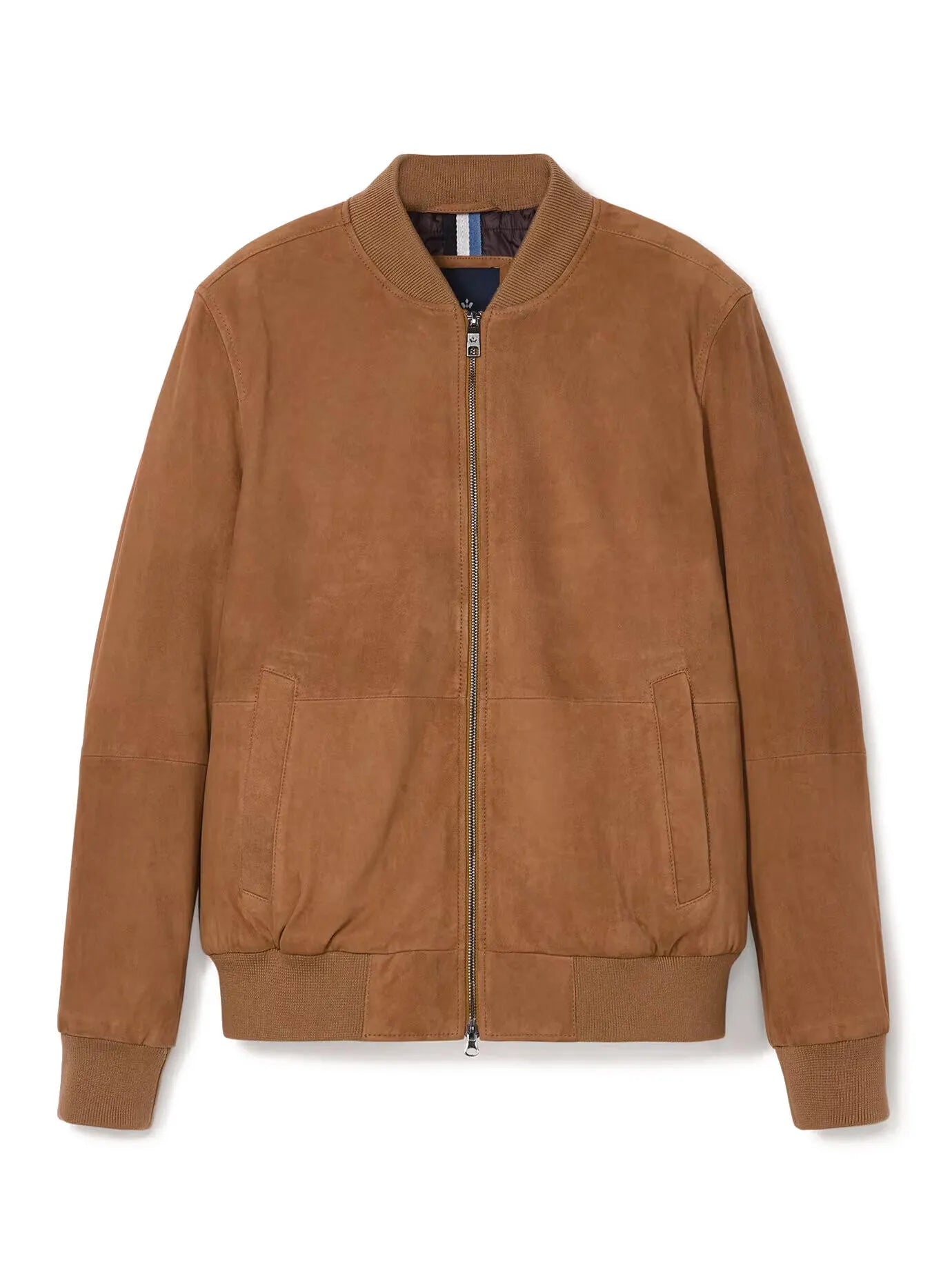 Blouson aus Ziegenvelours