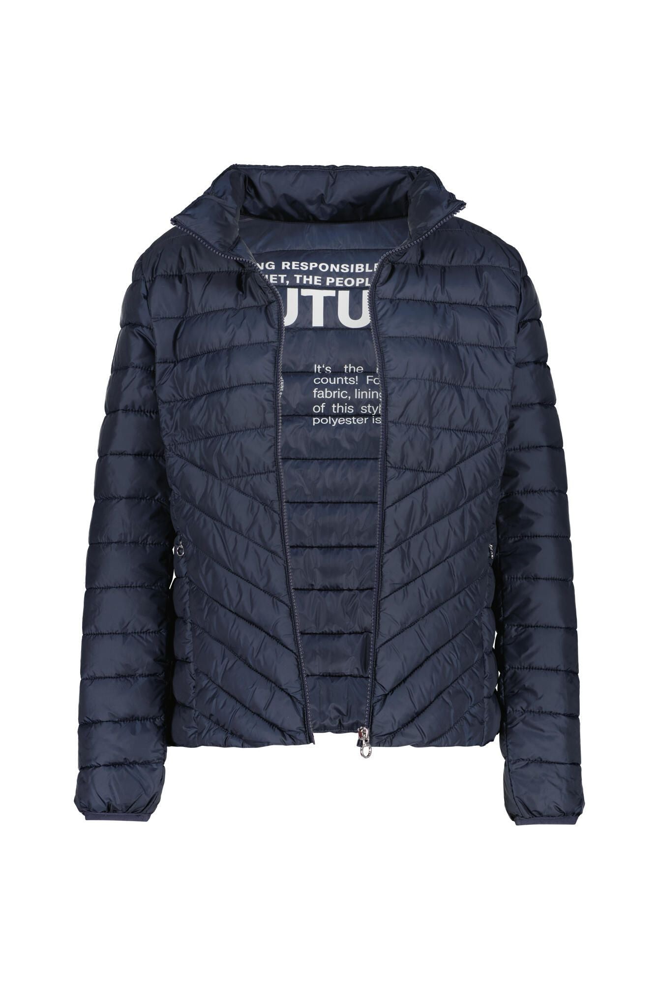 Steppjacke mit Stehkragen