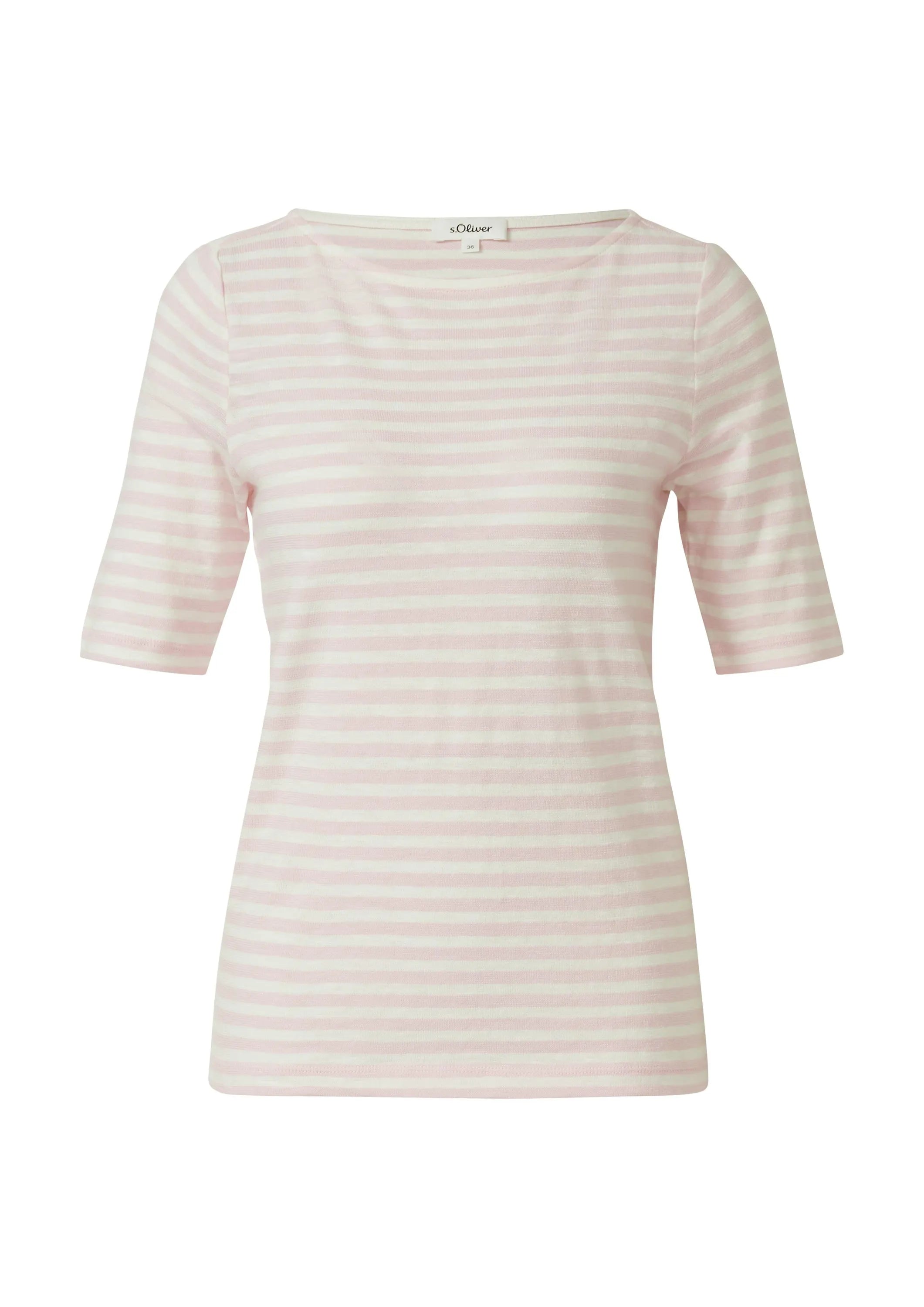 T-Shirt aus Slim Fit Baumwolle