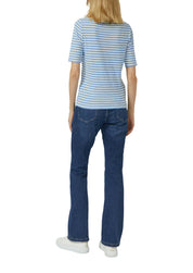 T-Shirt aus Slim Fit Baumwolle