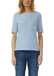 T-Shirt aus Slim Fit Baumwolle