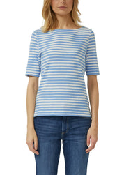 T-Shirt aus Slim Fit Baumwolle