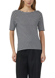 T-Shirt aus Slim Fit Baumwolle
