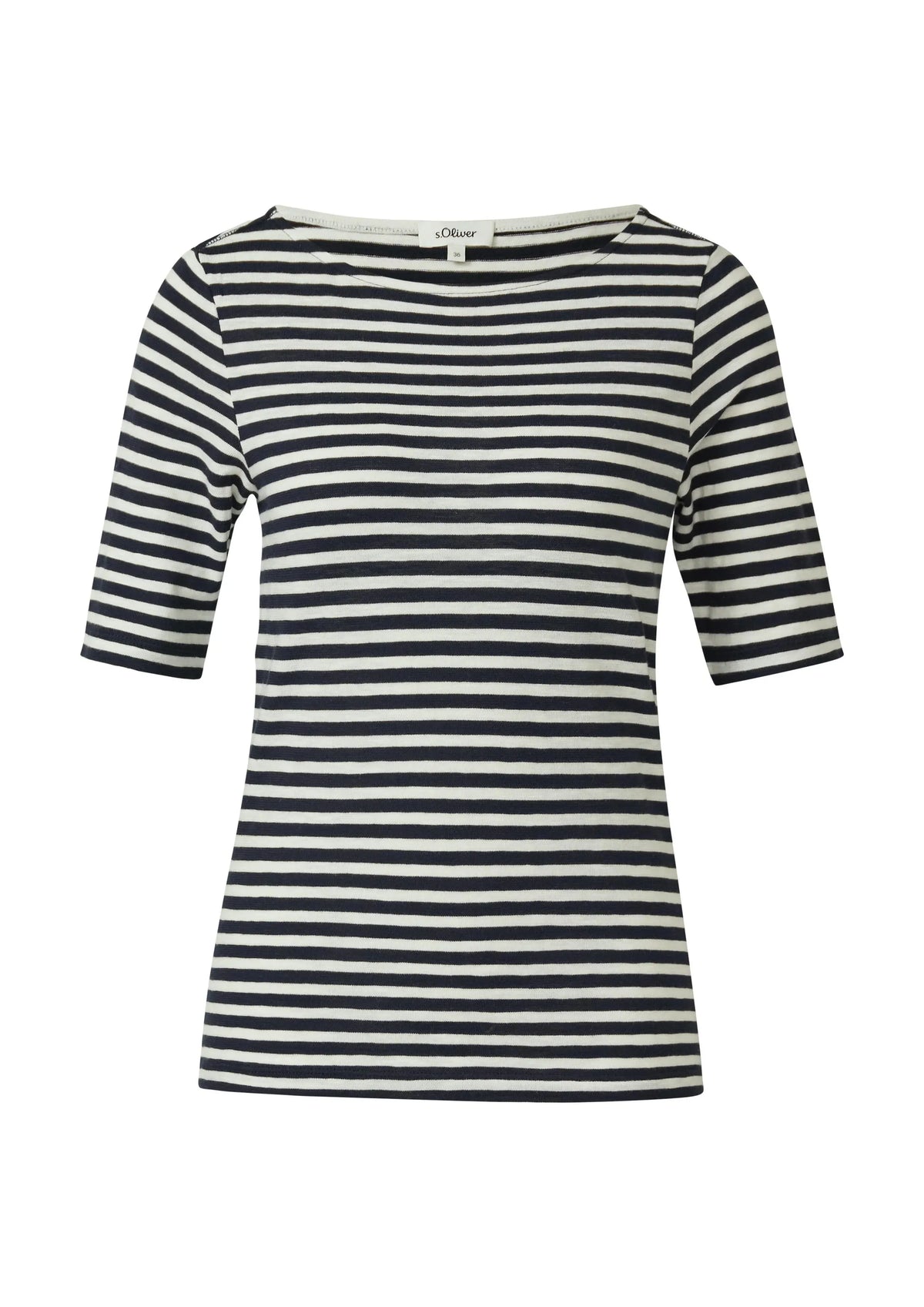 T-Shirt aus Slim Fit Baumwolle
