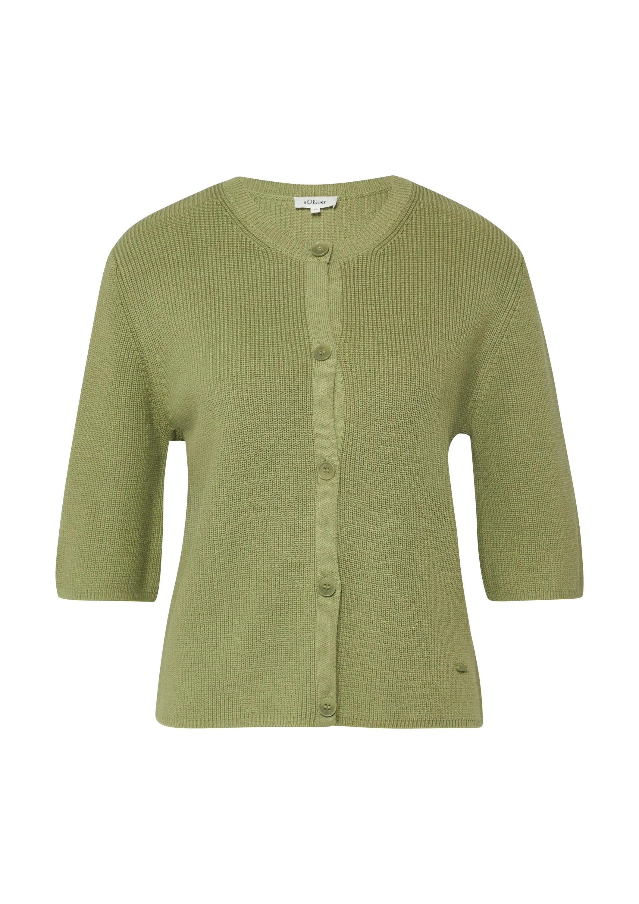 Strickjacke Regular Fit